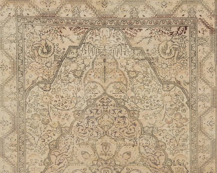 Multicolor Turkish Oushak Rug 6'5" x 9'6" Hand-Knotted view
