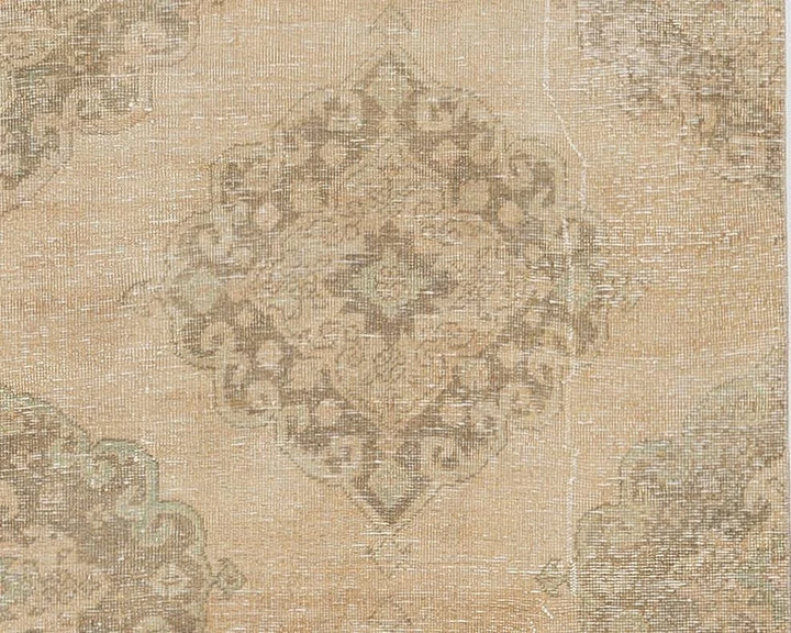Multicolor Turkish Oushak Rug 3' 3" x 12' 8" Hand-Knotted view