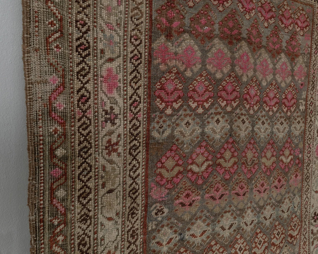 Brown Runner Rug 3' 9" x 11' 4" | No. VR58941