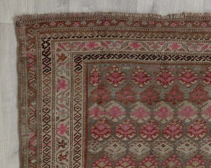 Brown Runner Rug 3' 9" x 11' 4" | No. VR58941