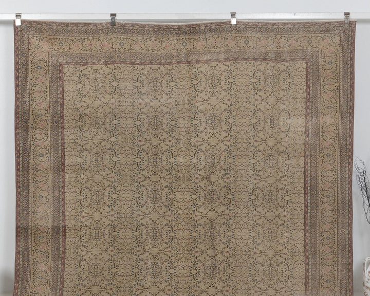 Multicolor Turkish Oushak Rug 8' 5" x 10' 8" Hand-Knotted | No. VR59140