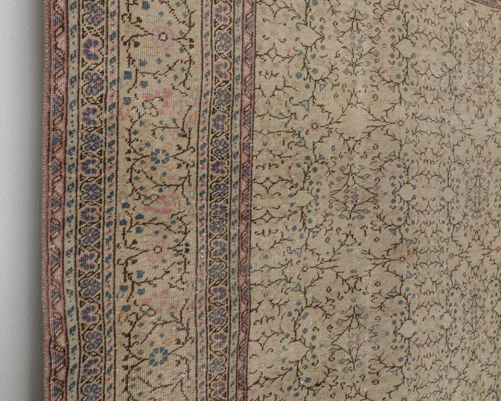 Multicolor Turkish Oushak Rug 8' 5" x 10' 8" Hand-Knotted | No. VR59140