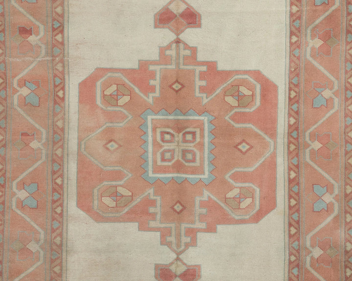 Multicolor Turkish Oushak Rug 5' 1" x 7' 5" Hand-Knotted | No. VR59489