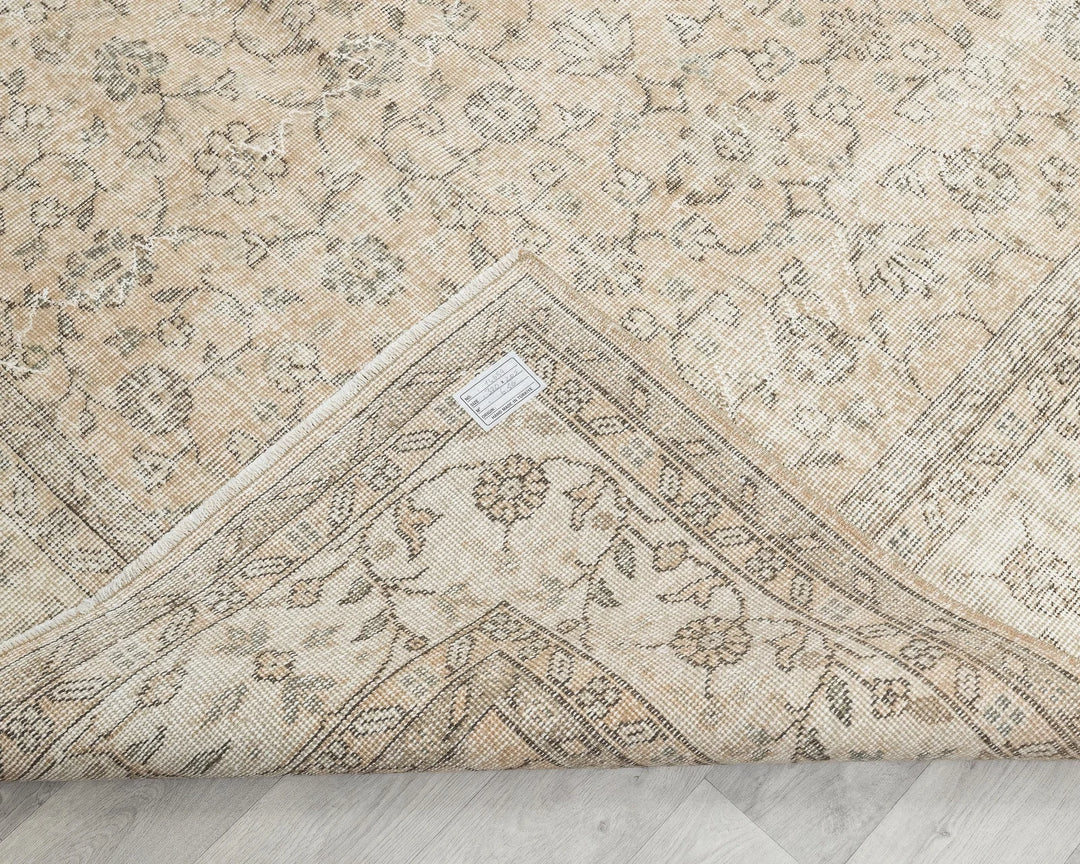 Multicolor Turkish Oushak Rug 7' x 10' Hand-Knotted | No. VR59494