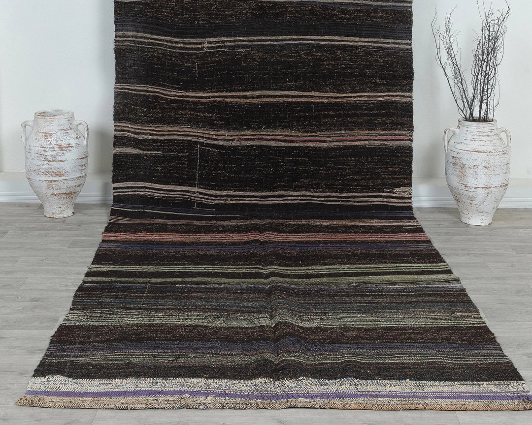 Brown Runner Rug 5' x 13' | No. VR59746