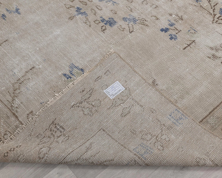 Multicolor Turkish Oushak Rug 6' 11" x 9' 10" Hand-Knotted | No. VR59939
