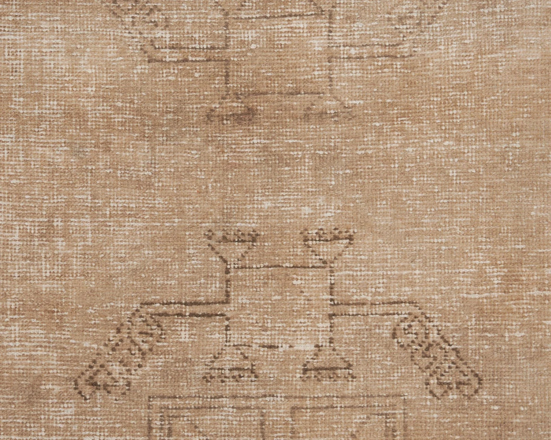 Multicolor Turkish Oushak Rug 2'7" x 11' Hand-Knotted | No. VR60023