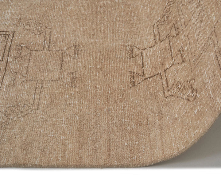 Multicolor Turkish Oushak Rug 2'7" x 11' Hand-Knotted | No. VR60023