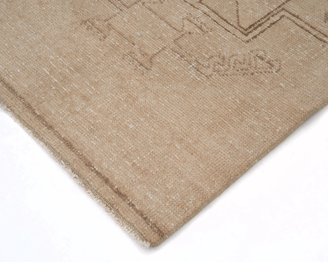 Multicolor Turkish Oushak Rug 2'7" x 11' Hand-Knotted | No. VR60023