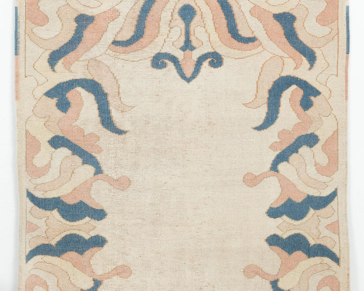Multicolor Turkish Oushak Rug 4' 4" x 6' 2" Hand-Knotted | No. VR60204