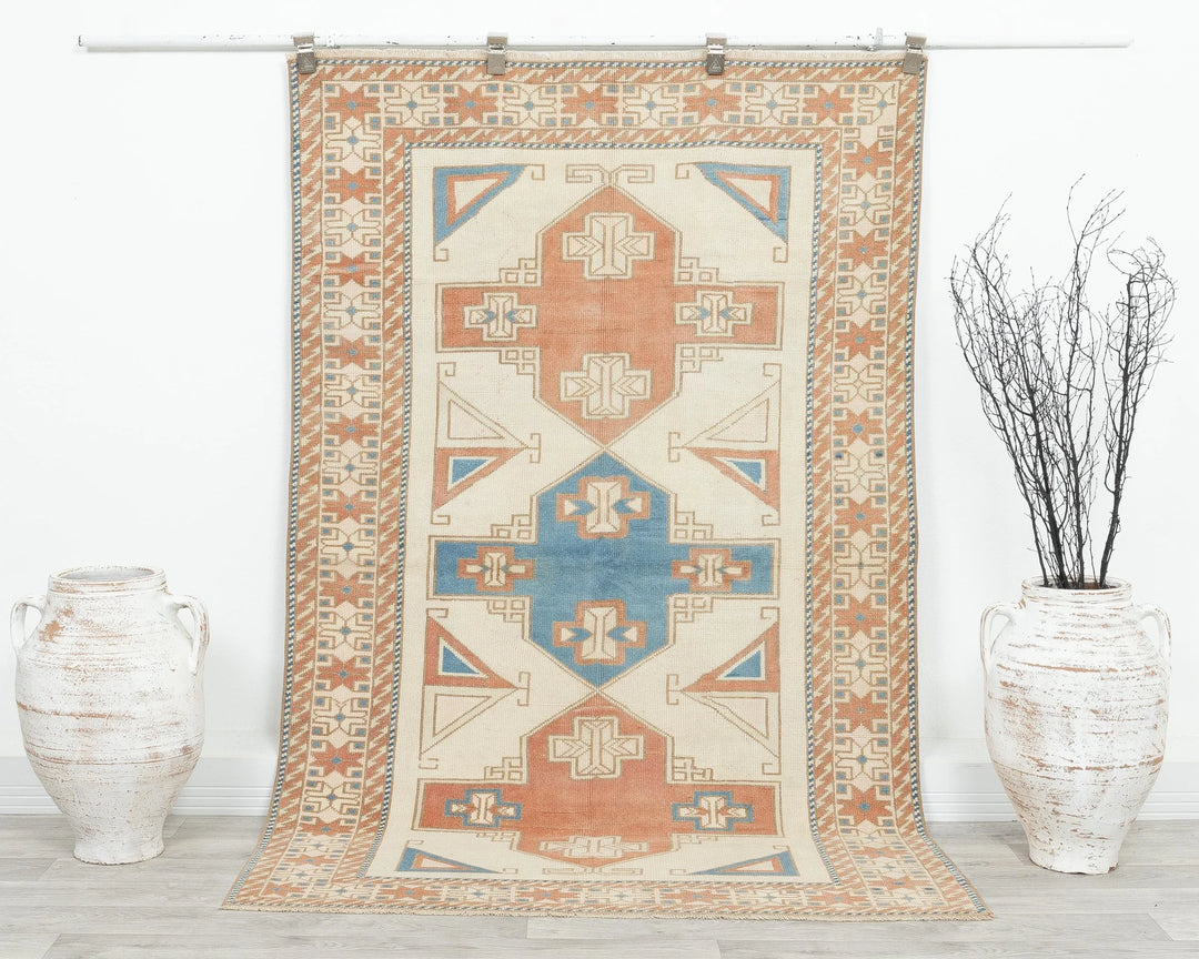 Oushak Rug 3' 11" x 6' 9" | No. VR60216