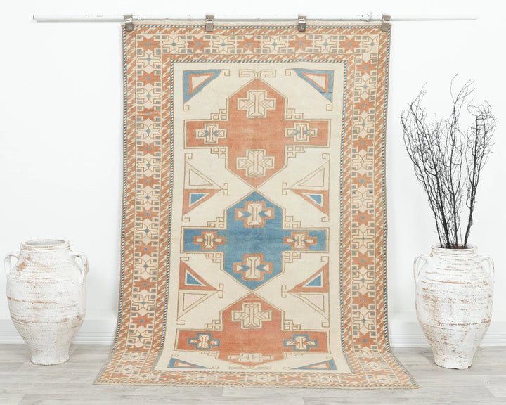 Oushak Rug 3' 11" x 6' 9" | No. VR60216