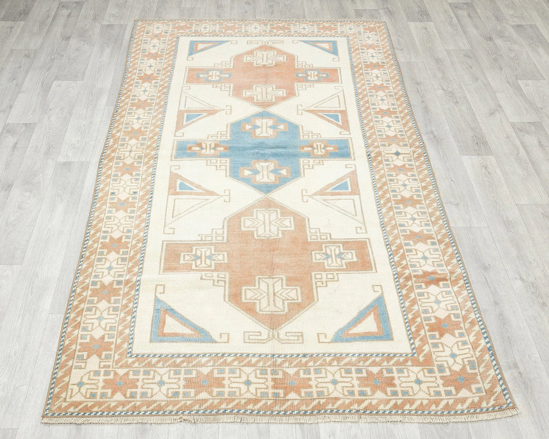 Oushak Rug 3' 11" x 6' 9" | No. VR60216