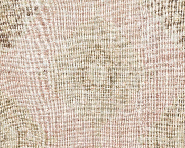 Multicolor Turkish Oushak Rug 3' 1" x 12' 5" Hand-Knotted | No. VR60310