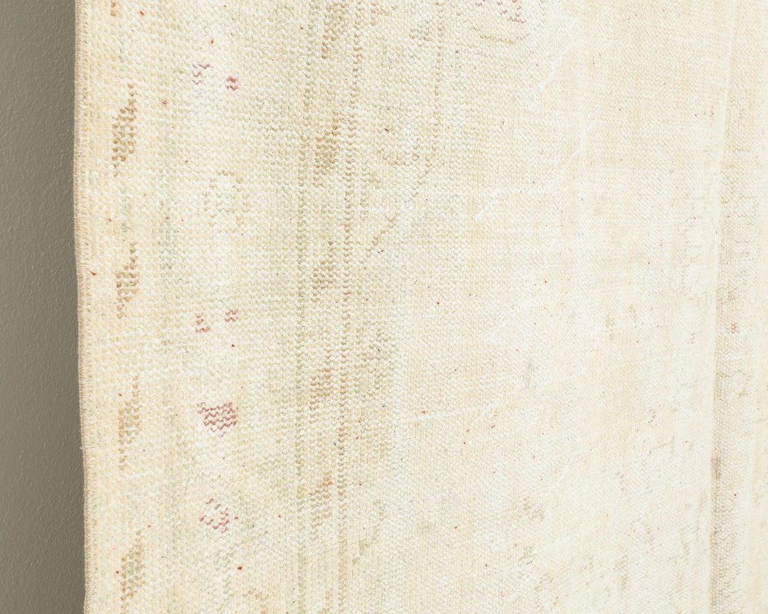 Beige Turkish Oushak Rug 6' x 9' 10" Hand-Knotted | No. VR60387