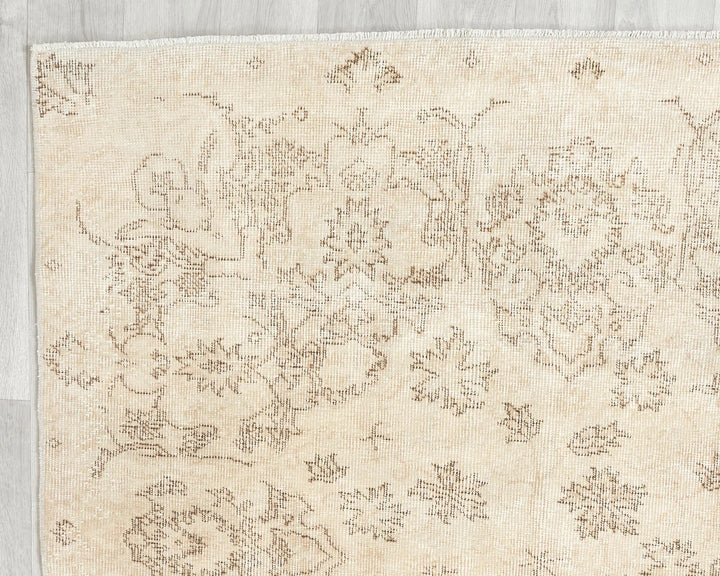 Multicolor Turkish Oushak Rug 6'2" x 10'5" Hand-Knotted | No. VR60458