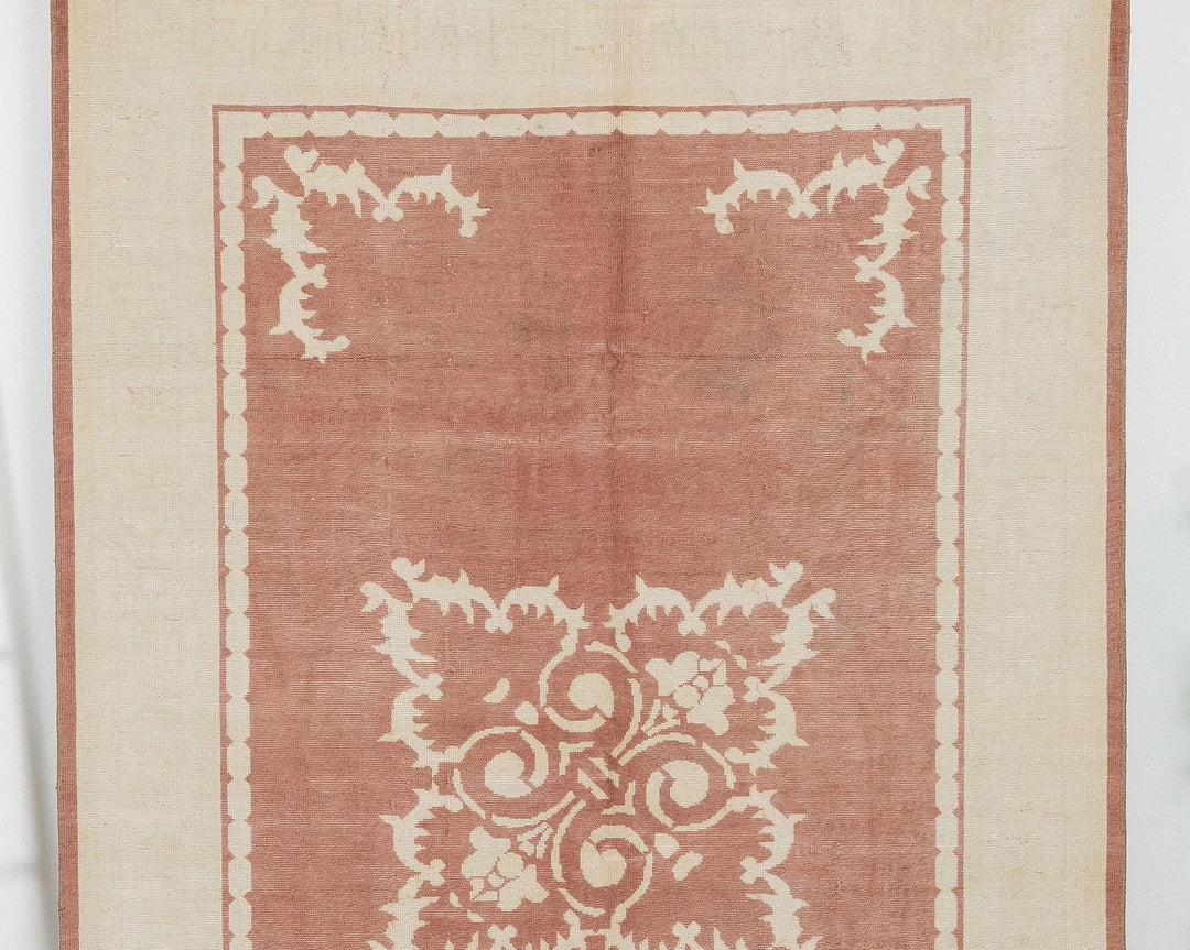 Multicolor Turkish Oushak Rug 5' x 7' 1" Hand-Knotted | No. VR60610