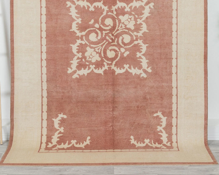 Multicolor Turkish Oushak Rug 5' x 7' 1" Hand-Knotted | No. VR60610