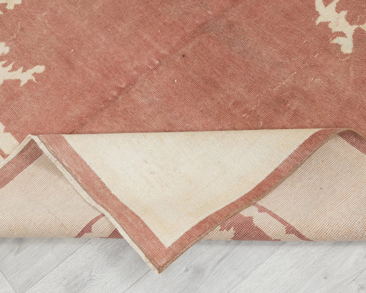 Multicolor Turkish Oushak Rug 5' x 7' 1" Hand-Knotted | No. VR60610