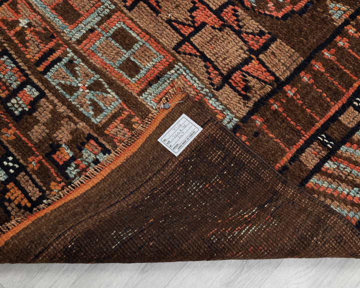 Multicolor Turkish Oushak Rug 3' 1" x 8' 6" Hand-Knotted | No. VR61138