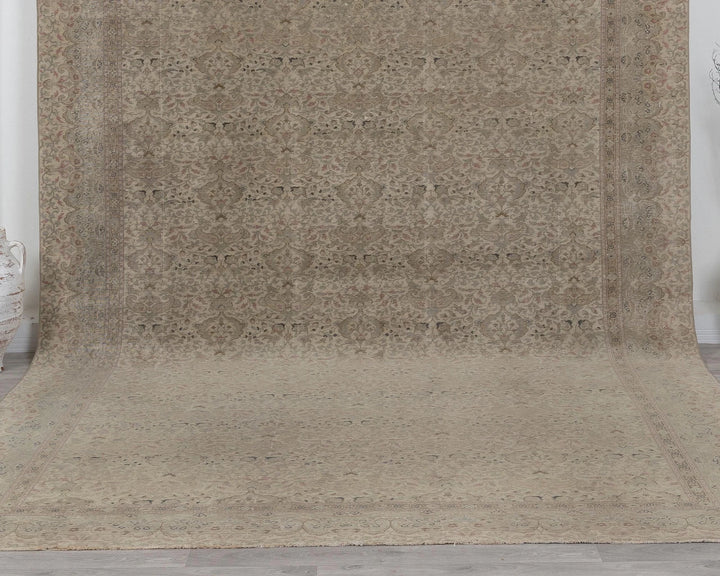 Multicolor Turkish Vintage Rug 8' x 11' 7" Hand-Knotted | No. VR61242