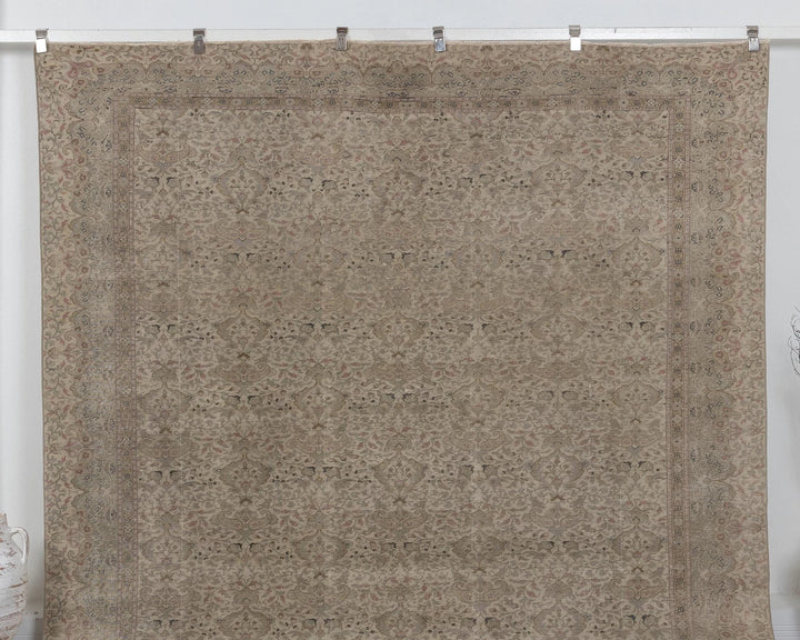 Multicolor Turkish Vintage Rug 8' x 11' 7" Hand-Knotted | No. VR61242