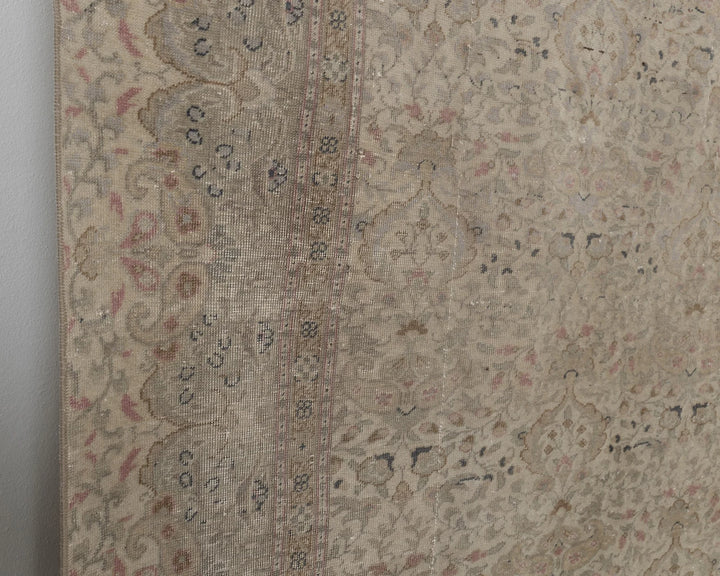 Multicolor Turkish Vintage Rug 8' x 11' 7" Hand-Knotted | No. VR61242