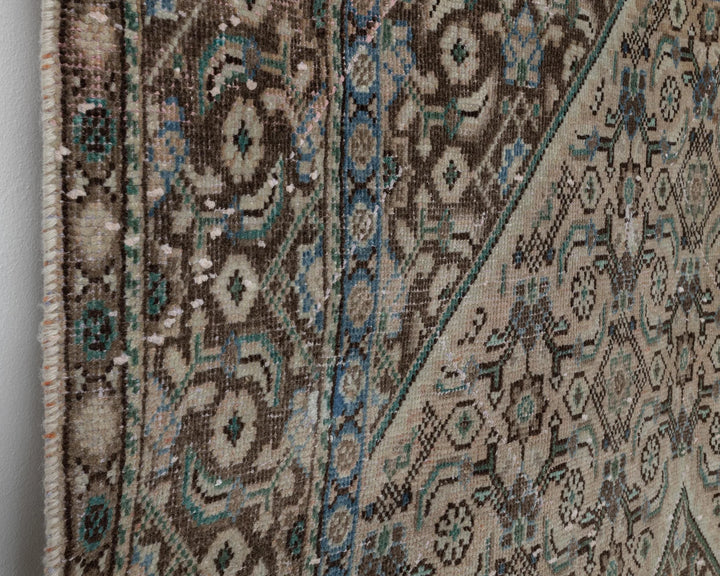 Multicolor Turkish Oushak Rug 6' 3" x 9' 7" Hand-Knotted | No. VR61334