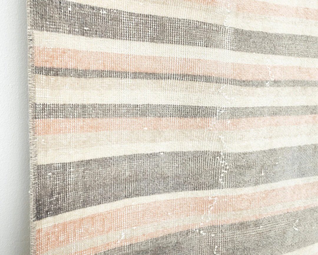 Multicolor Turkish Oushak Rug 6'7" x 4'10" Hand-Knotted | No. VR61396