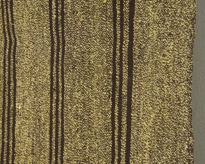 Yellow Turkish Kilim Rug 5' 7" x 8' 4" Flat-Weave | No. VR61496