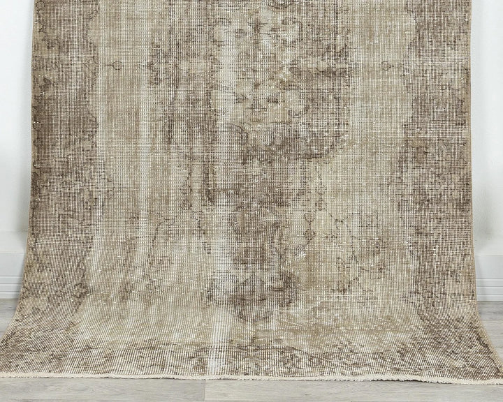 Multicolor Turkish Oushak Rug 3' 7" x 6' 6" Hand-Knotted | No. VR61552