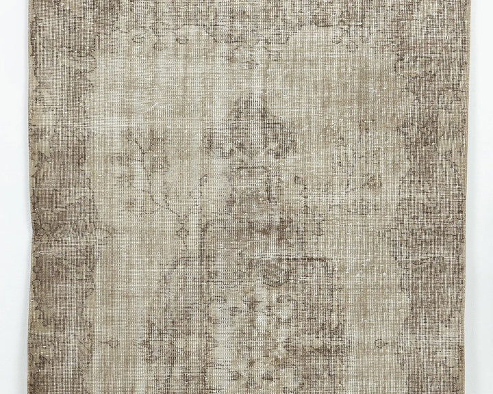 Multicolor Turkish Oushak Rug 3' 7" x 6' 6" Hand-Knotted | No. VR61552
