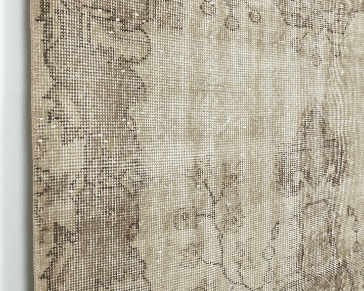 Multicolor Turkish Oushak Rug 3' 7" x 6' 6" Hand-Knotted | No. VR61552