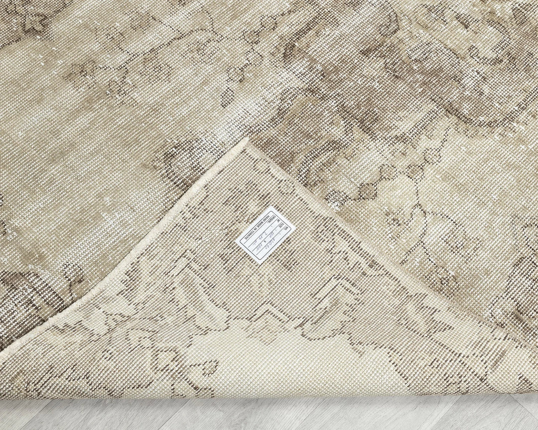 Multicolor Turkish Oushak Rug 3' 7" x 6' 6" Hand-Knotted | No. VR61552
