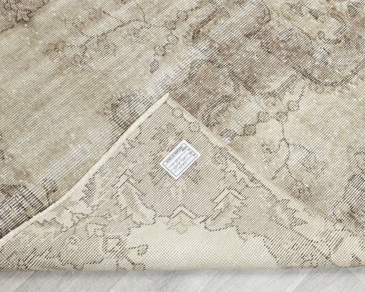 Multicolor Turkish Oushak Rug 3' 7" x 6' 6" Hand-Knotted | No. VR61552