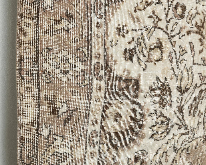 Multicolor Turkish Oushak Rug 9' 6" x 6' 3" Hand-Knotted | No. VR61601