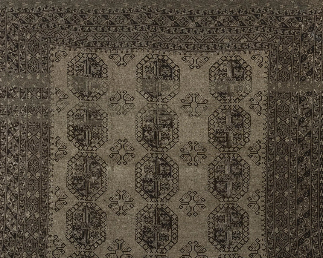 Multicolor Turkish Oushak Rug 9' 5" x 12' 1" Hand-Knotted | No. VR61744
