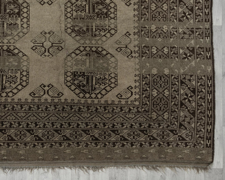 Multicolor Turkish Oushak Rug 9' 5" x 12' 1" Hand-Knotted | No. VR61744