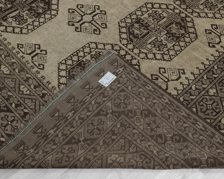 Multicolor Turkish Oushak Rug 9' 5" x 12' 1" Hand-Knotted | No. VR61744