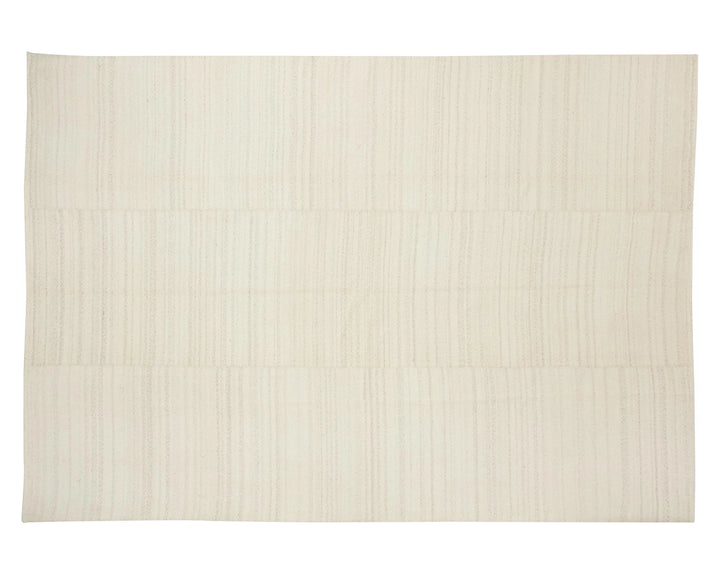 Beige Turkish Kilim Rug 9' 4" x 12' 8" Flat-Weave | No. VR61868