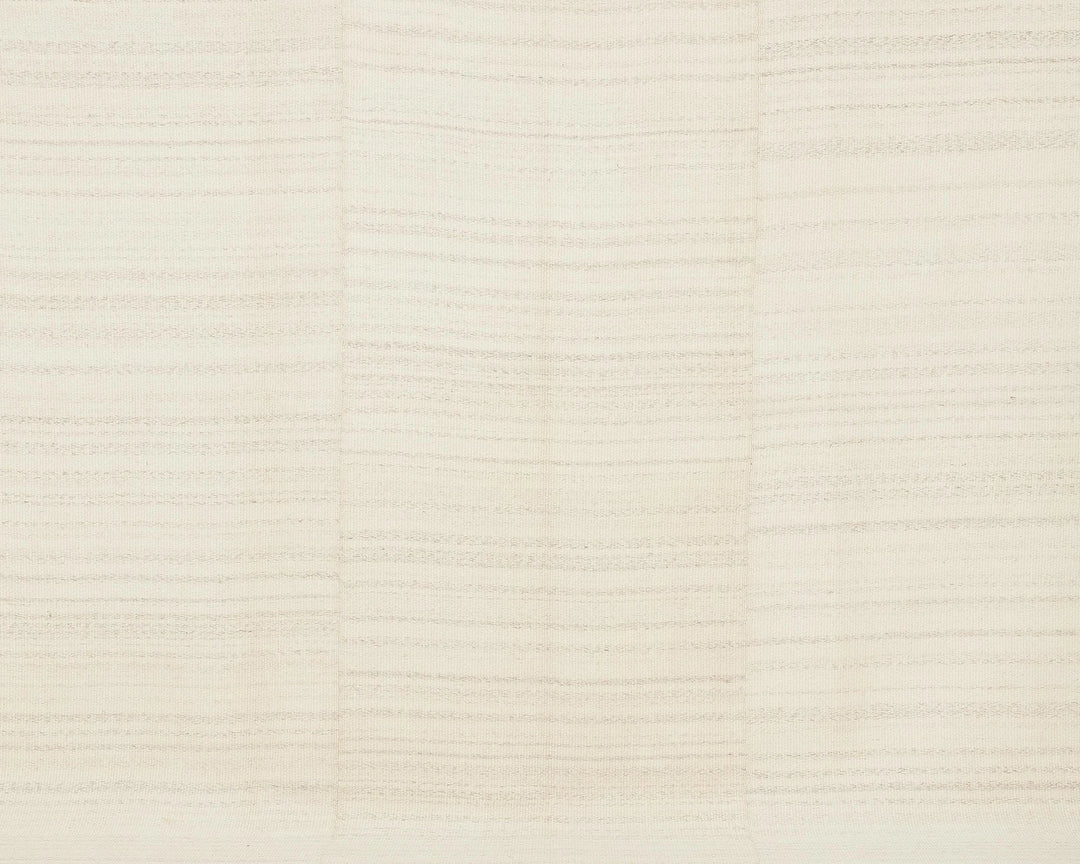 Beige Turkish Kilim Rug 9' 4" x 12' 8" Flat-Weave | No. VR61868