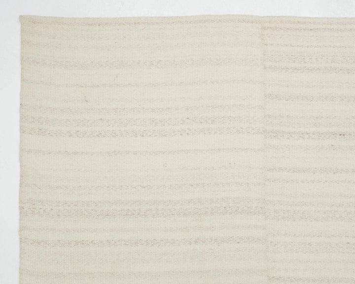 Beige Turkish Kilim Rug 9' 4" x 12' 8" Flat-Weave | No. VR61868