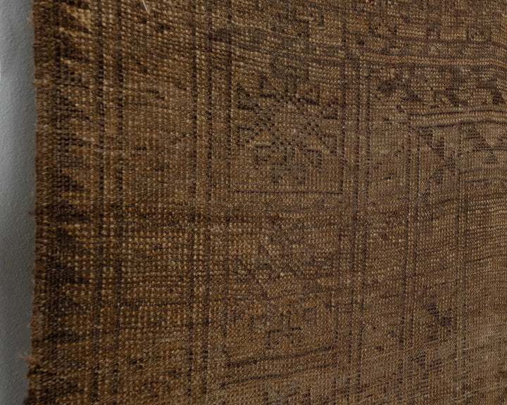 Multicolor Turkish Oushak Rug 8' x 10' Hand-Knotted close-up