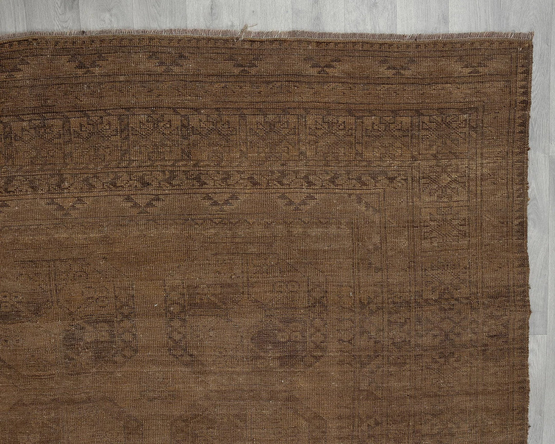 Multicolor Turkish Oushak Rug 8' x 10' Hand-Knotted pattern