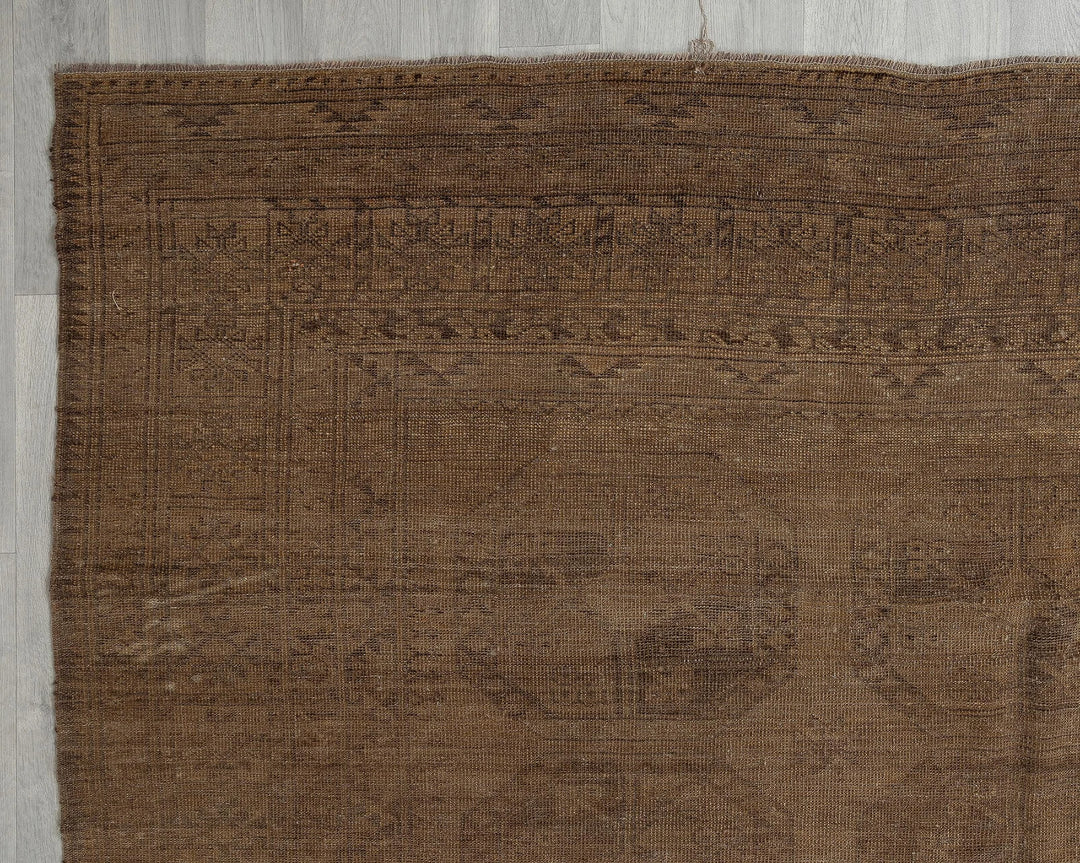 Multicolor Turkish Oushak Rug 8' x 10' Hand-Knotted border