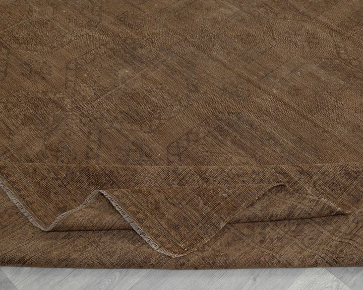 Multicolor Turkish Oushak Rug 8' x 10' Hand-Knotted field