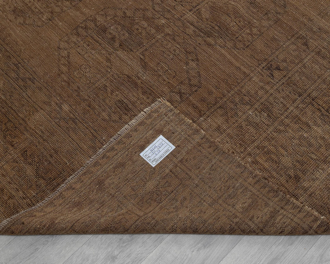 Multicolor Turkish Oushak Rug 8' x 10' Hand-Knotted texture