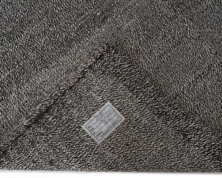 Gray Kilim Rug 7' 9" x 8' 10" | No. VR62435