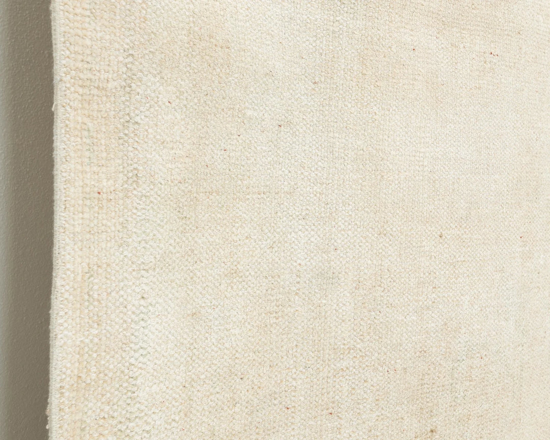 Beige Turkish Oushak Rug 9' x 6' 3" Hand-Knotted | No. VR62530