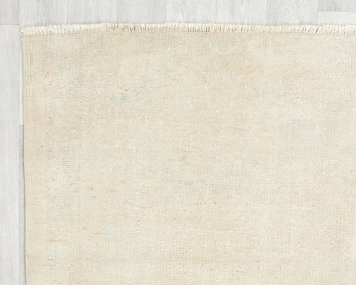 Beige Turkish Oushak Rug 9' x 6' 3" Hand-Knotted | No. VR62530